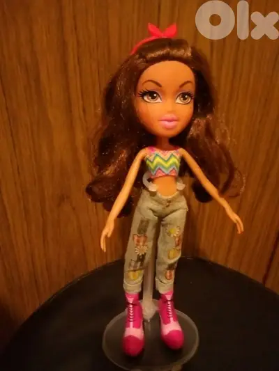 BRATZ HELLLO MY NAME: YASMIN great MGA doll+Own Outfit+Shoes flex legs