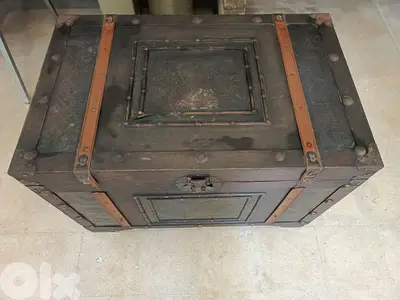 Vintage travel trunk