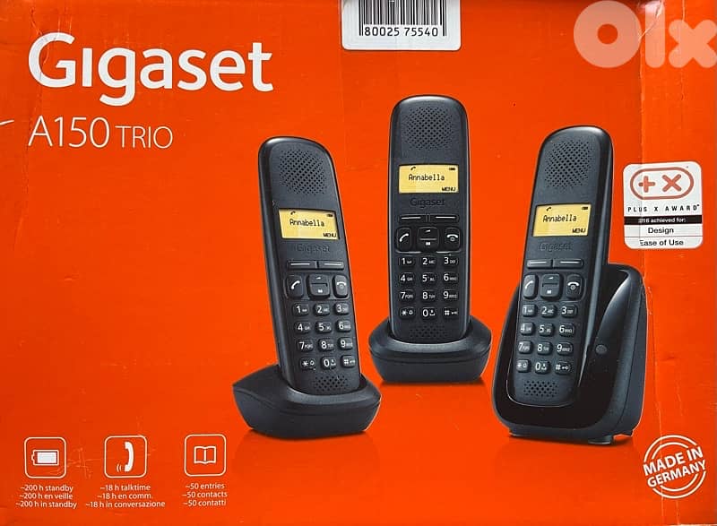 Gigaset A150 Trio Handy phone 0