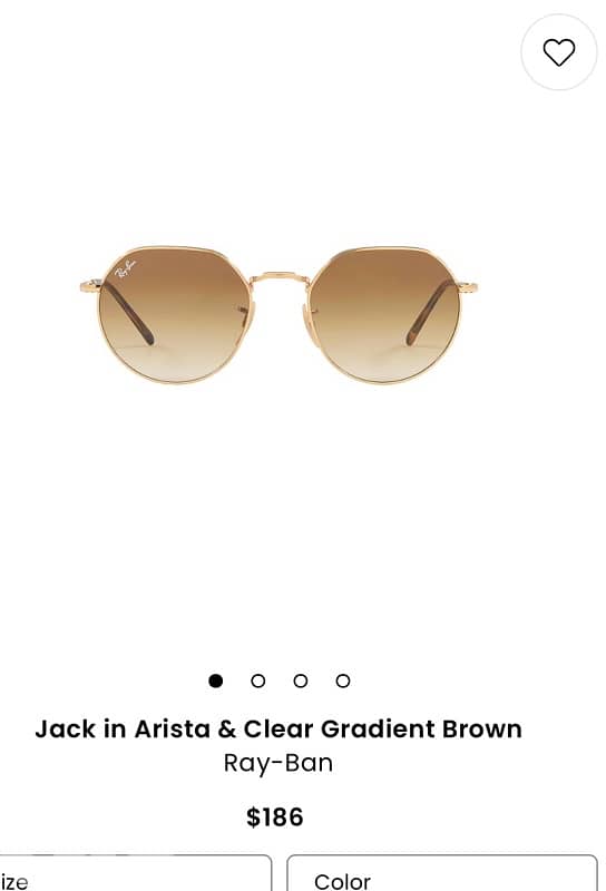 Ray-ban Unisex Icons Hexagonal Sunglasses, same as the original 1