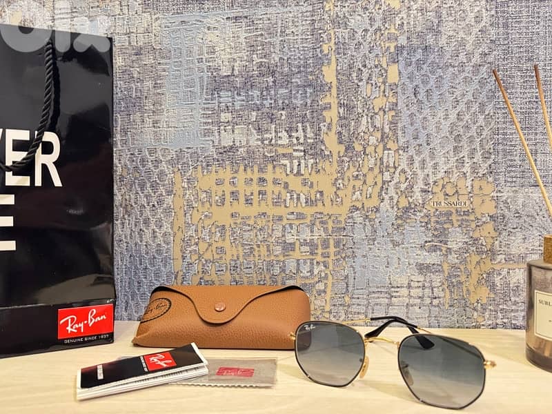 Jack in Arista & Clear Gradient  Ray-Ban unisex new, same as original 1