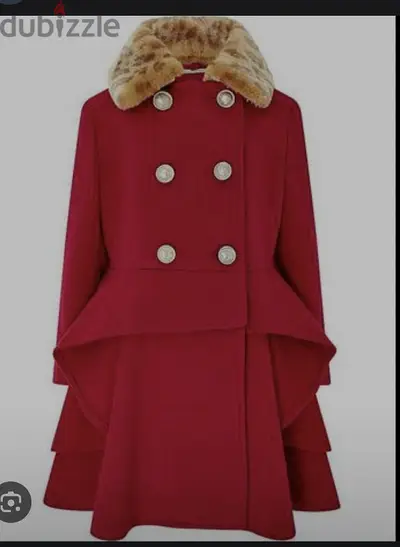 Monsoon red coat age 5 to 6