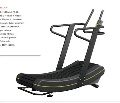 Treadmill curve cardio machine New 03027072 GEO SPORT EQUIPMENT