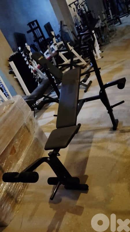 Adjustable bench with rack and legs & fly 03027072 GEO SPORT EQUIPMENT 0
