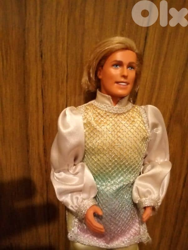 RAINBOW PRINCE KEN Mattel As new doll Bend legs turn waist+own wear=20 2
