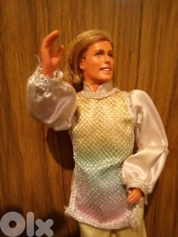 RAINBOW PRINCE KEN Mattel As new doll Bend legs turn waist+own wear=20 4