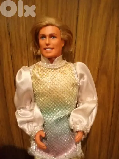 RAINBOW PRINCE KEN Mattel As new doll Bend legs turn waist+own wear=24