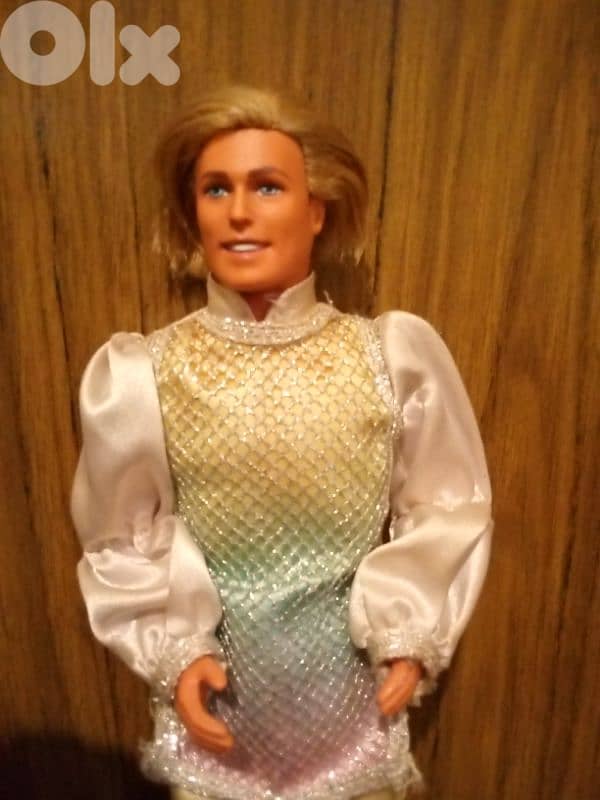 RAINBOW PRINCE KEN Mattel As new doll Bend legs turn waist+own wear=20 1