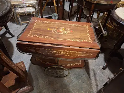 عرباية مشروب انتيك قديمة ايطالية رائعة جدا trolley bar