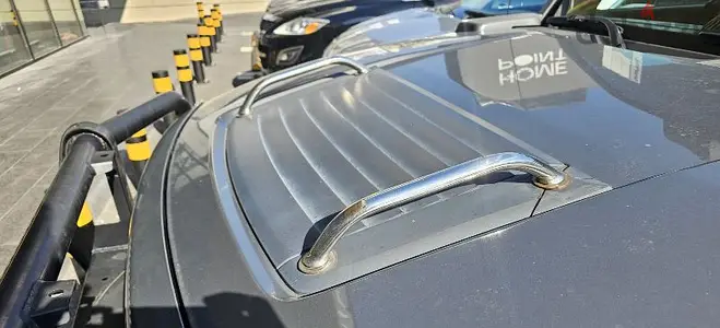 Hummer H3/ H3T Hood handles with grill Hummer H3/ H3T Hood handles with grill