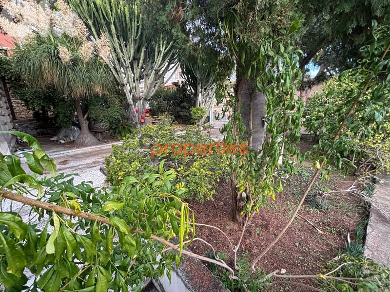 Land For Sale in Aamchit With Old House أرض للبيع في عمشيت CPJRK246 2