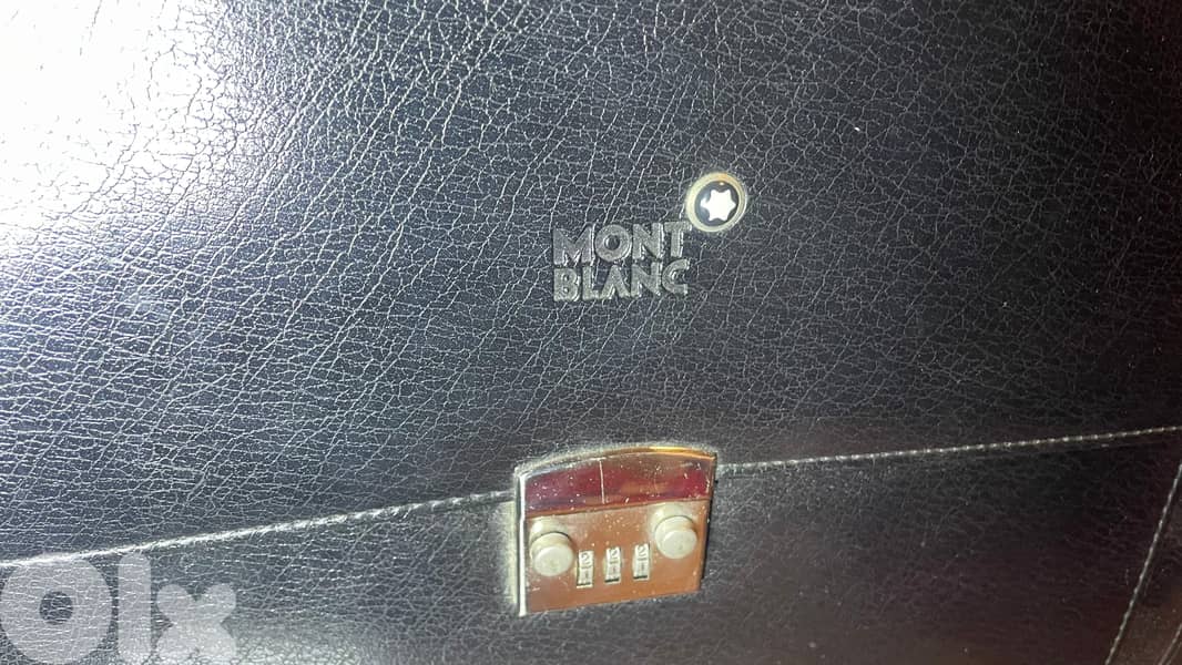 Mont Blanc Dial Lock Briefcase 0