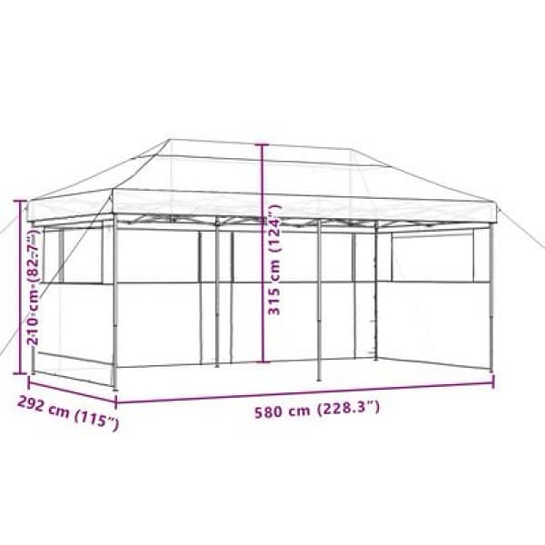 new xl gazibo tent 3