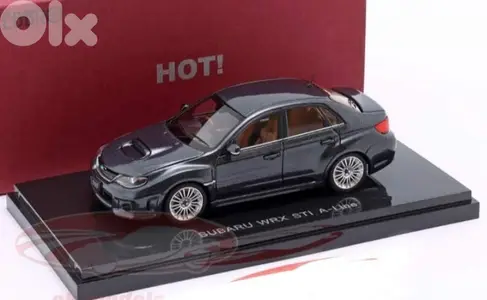 Subaru Impreza WRX STI A-line diecast car model 1;43.