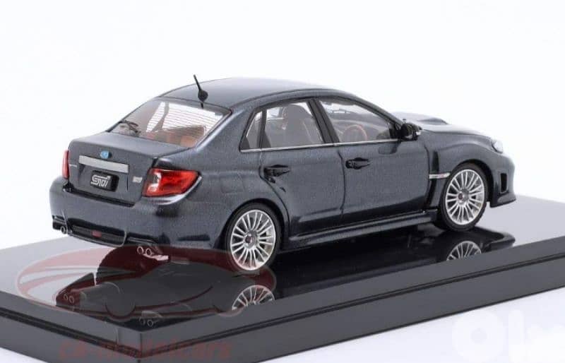 Subaru Impreza WRX STI A-line diecast car model 1;43. 3