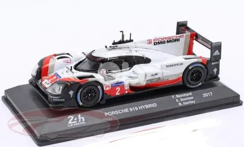 Porsche 919 Hybrid (Lemans 24h 2017) diecast car model 1;43.
