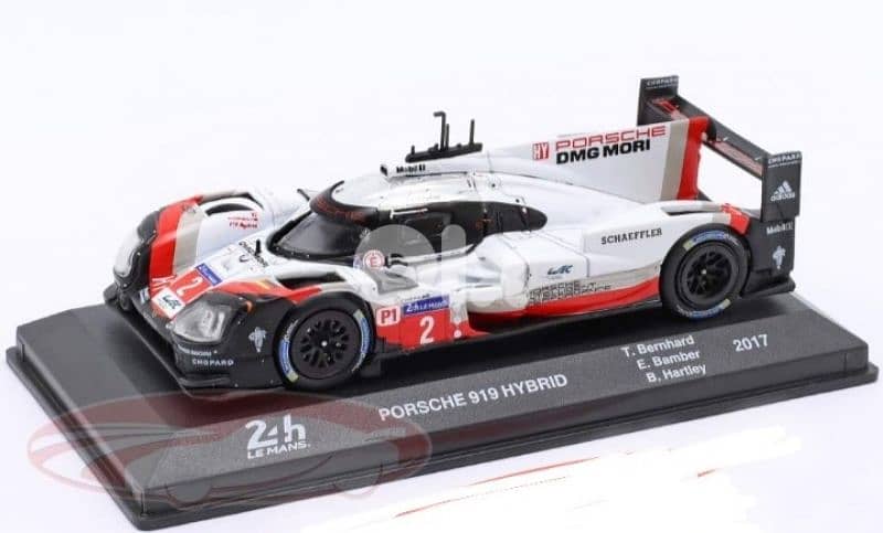 Porsche 919 Hybrid (Lemans 24h 2017) diecast car model 1;43. 0
