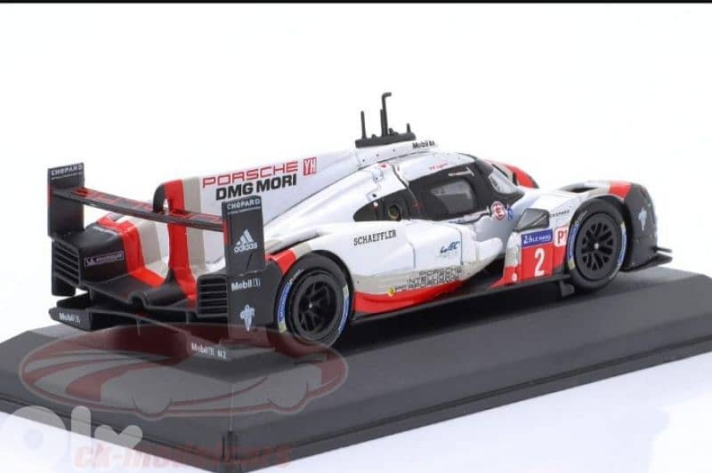 Porsche 919 Hybrid (Lemans 24h 2017) diecast car model 1;43. 3