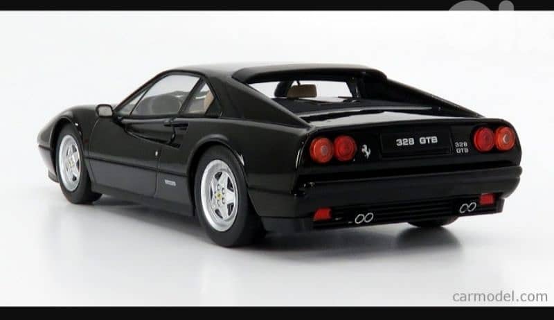 Ferrari 328 GTB 1985 diecast car model 1;18. 3