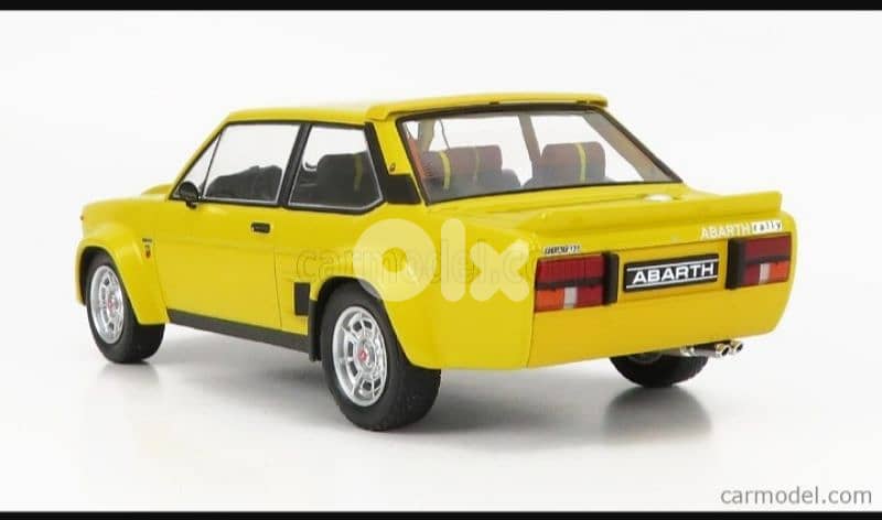 Fiat Abarth 131 diecast car model 1;18. 2