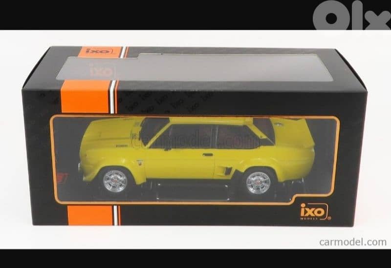 Fiat Abarth 131 diecast car model 1;18. 5