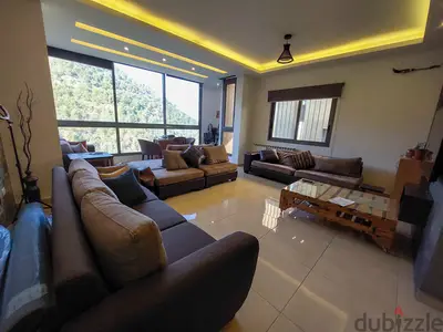 120 SQM Furnished New Apartment in Zikrit + Breathtaking Mountain View