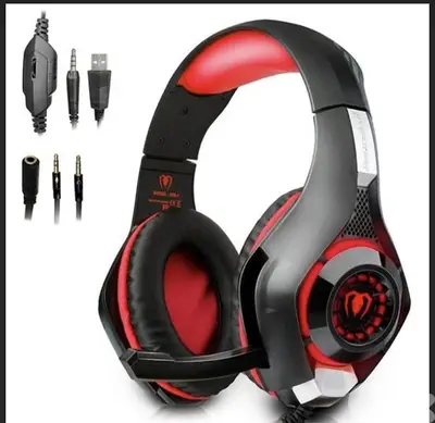 BEEXCELLENT GM1 WIRED 3.5MM OVER-EAR PRO GAMING HEADSEt/ 4$ delivery