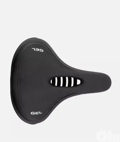 Crivit Airflow Bike Seat Wide Gel City Saddle - Unisex/3$ delivery