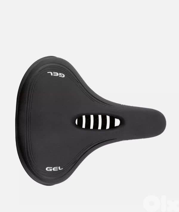 Crivit Airflow Bike Seat Wide Gel City Saddle - Unisex/3$ delivery 0