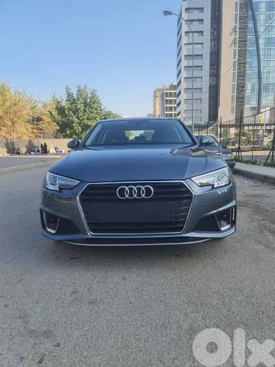 Audi A4  S LINE Model 2019 Grey Company Source