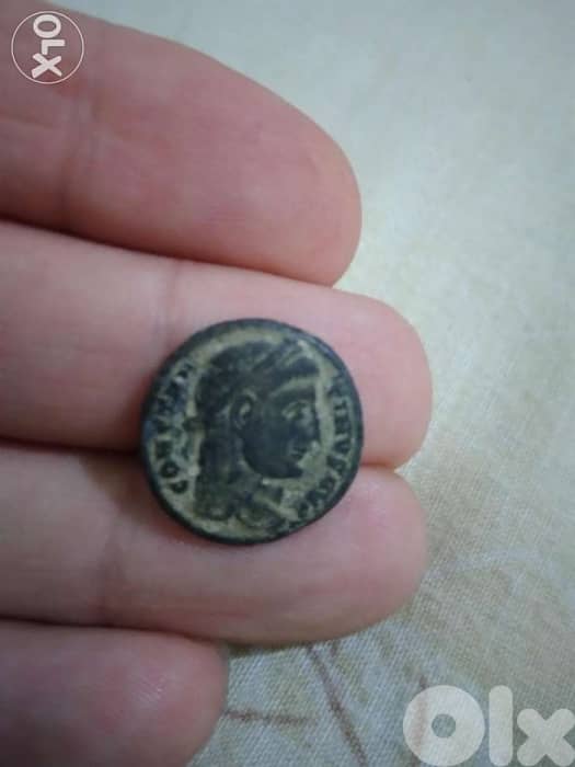 Ancient Roman Bronze for Emperor Constantine the Great year 0