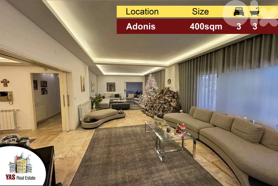 Adonis 400m2 | Renovated & Decorated Flat | Unique Property | CHN/PA | 0
