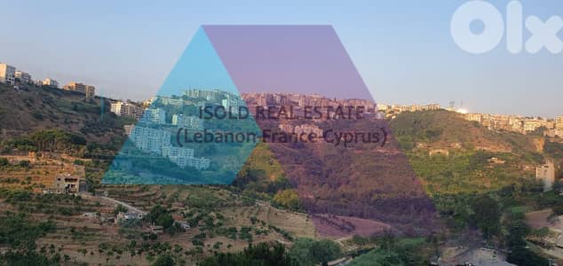 Land +Open mountain view for sale in Hazmieh - أرض للبيع في الحازمية