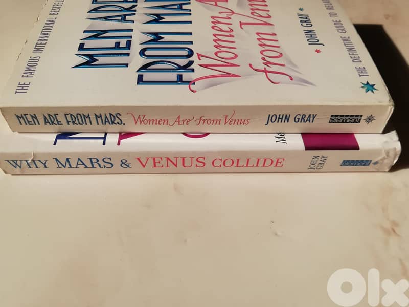 Men are from Mars women are from Venus  Why Mars & venus collide  2 b 1