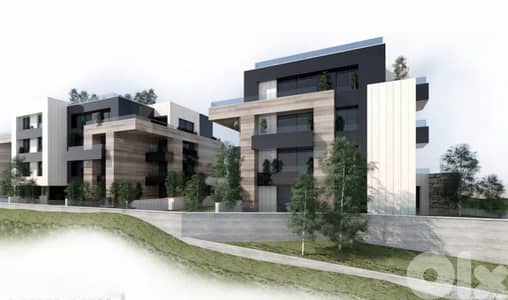 Chalet for sale in Tilal Al Assal/ Under construction/ Terrace