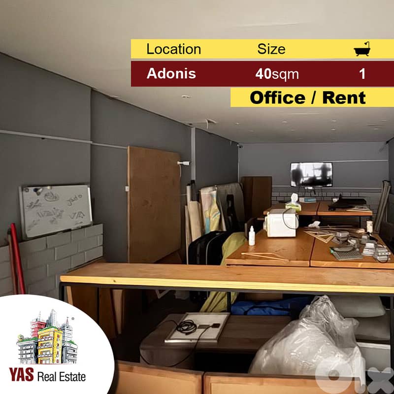 Adonis 40m2 | Office | Well Maintained | Rent | Prime Location | CHN | 0