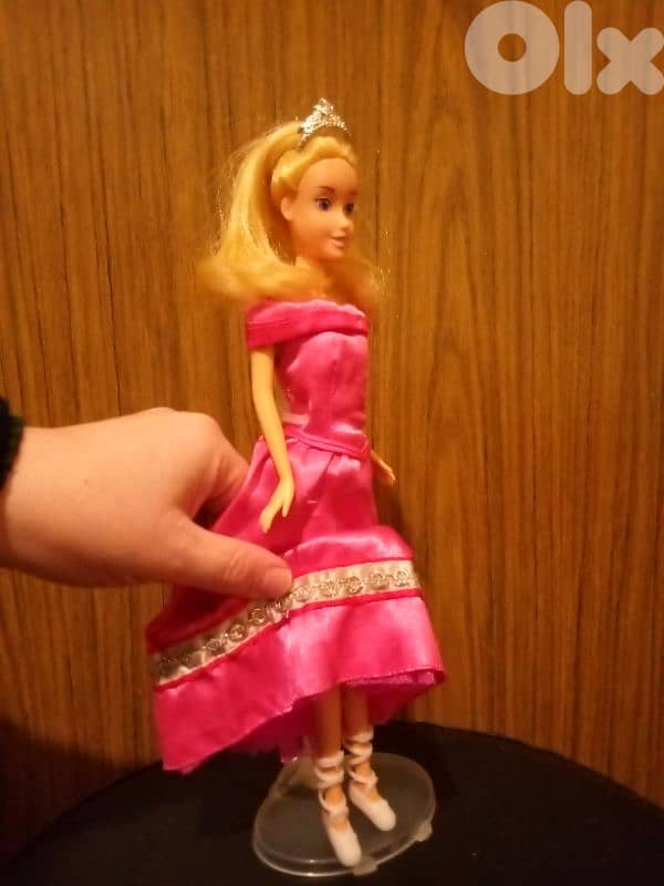 Princess AURORA SLEEPING BEAUTY as new Disney SIMBA doll+Crown+Shoes 2