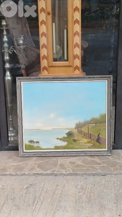 لوحة رسم زيتي اوروبية