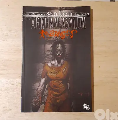 Arkham Asylum Madness Graphic Novel.