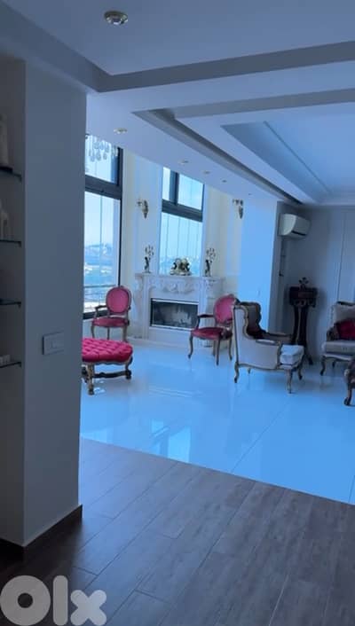 Sahel Alma luxurious furnished real duplex panoramic sea view #6456