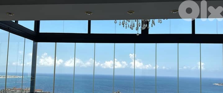 Sahel Alma luxurious furnished real duplex panoramic sea view #6456