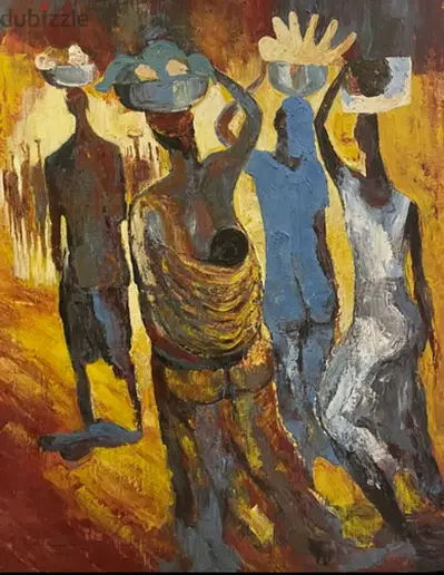 Acrylic painting