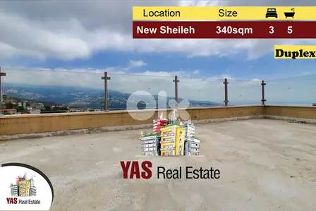 New Sheileh 340m2 Duplex | Big Terrace | New | Luxurious | Astonishing