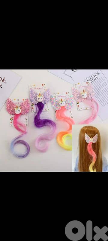 girls  hair extension clip 0