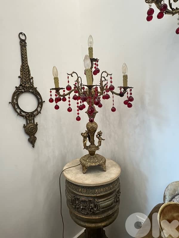 lampadaire bronze 0
