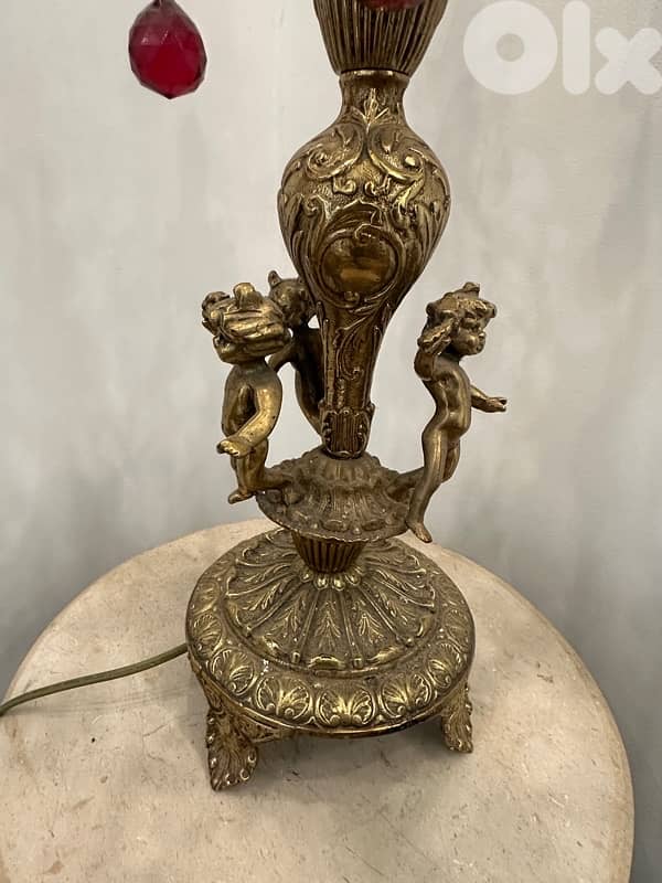 lampadaire bronze 2
