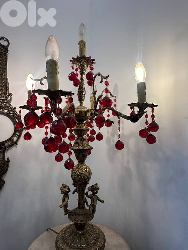 lampadaire bronze 4