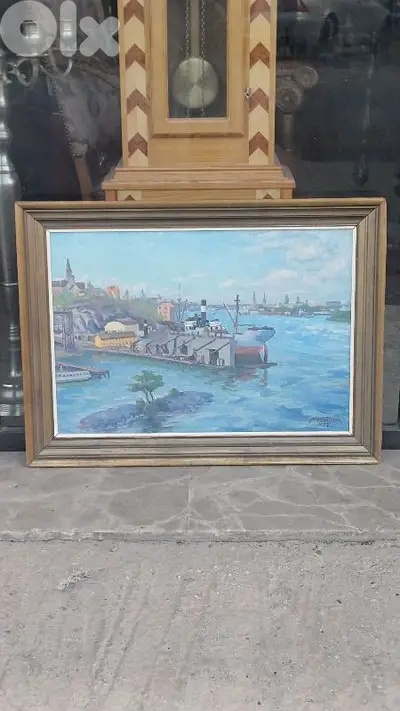 لوحة رسم زيتي اوروبية