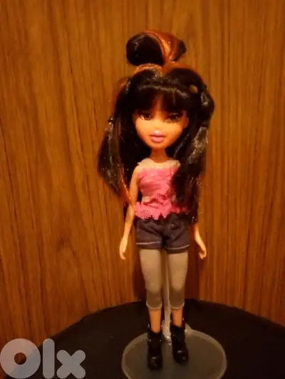 BRATZ JADE ALL GLAMMED UP MGA Rare Still Good doll+her Own wears+Boots