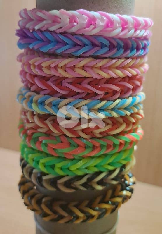 Bracelets for sale (18), handmade , prices 1$ each 0